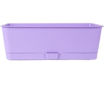 Балконный ящик с поддоном 5Plast Прованс 6 л, лаванда 5PL0339