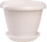 Горшок с поддоном 5Plast Фестона 3.3 л, белый 5PL0061 1