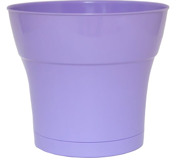 Горшок с поддоном 5Plast Тоскана 2.25 л, лаванда 5PL0406