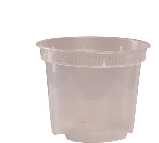 Горшок 5Plast Классик С прозрачный 5PL0177 1