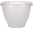 Горшок с поддоном 5Plast Флора 2.6 л, прозрачный 5PL0267 1