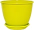 Горшок с поддоном 5Plast Корсика 2.4 л, фисташковый 5PL0299 1