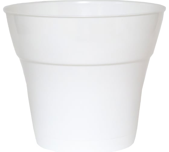 Горшок с поддоном 5Plast Тоскана 1.45 л, белый 5PL0398 1