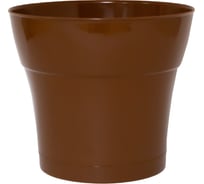 Горшок с поддоном 5Plast Тоскана 2.25 л, терракотовый 5PL0407