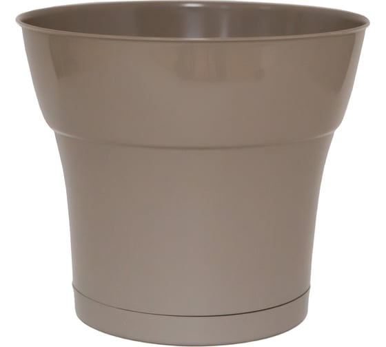 Горшок с поддоном 5Plast Тоскана 2.25 л, фраппе 5PL0405