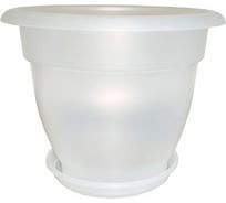 Кашпо с поддоном ООО "ТД "ДИМПЛАСТ" 3 л прозрачное 5 шт 4687202088393
