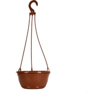 Подвесной горшок с поддоном 5Plast Венеция 6 л, терракотовый 5PL0357