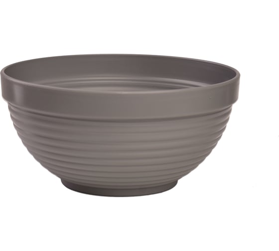 Миска 5Plast Парма 1.3 л, серый муссон 5PL0225