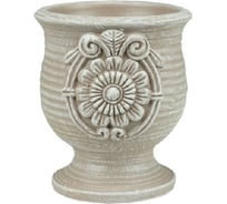 Кашпо Сады Аурики F-101 БЭЛЬ бежевое, 12х10 см 063093