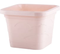 Горшок 5Plast Валенсия Квадрат пудровый 5PL0514