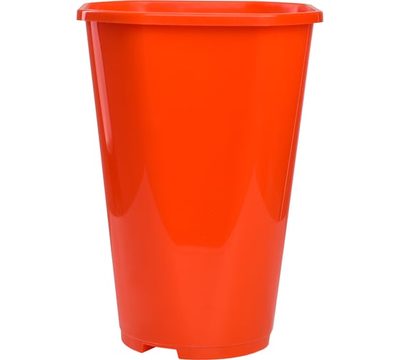 Горшок 5Plast Роза Р20 оранжевый 5PL0185