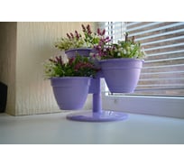 Комплект горшков 5Plast Цветочный каскад Антик лаванда 5PL0394