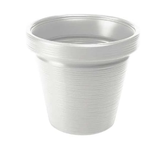 Кашпо ФлораПласт Agawa dluto d46 см, h40 см, 37.3л белый 0 72474 1