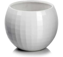 Кашпо керамика Scheurich Barcelona d16см h13см белый 073405