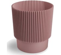 Кашпо ФлораПласт Elsa пластик, d15 см, h18 см, 3л розовый 0 70872