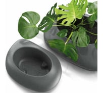 Кашпо Scheurich Yeke d40*30cm h20см 5л графит 0 72813
