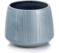 Кашпо Scheurich керамика Barcelona d16см h13см голубой 0 72786