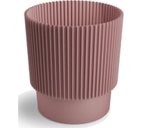 Кашпо ФлораПласт пластик Elsa d17см h19см 3,94л розовый 0 70879