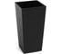 Кашпо SCHEURICH FINEZJA 25x25x46 dluto черный, с вкладышем 041515 1