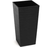 Кашпо SCHEURICH FINEZJA 31x31 h-60dluto черный, с вкладышем 041519