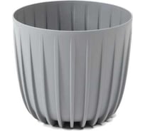 Кашпо SCHEURICH MIRA низкая d17.8, h15.6 см, 2.9л серый 072689