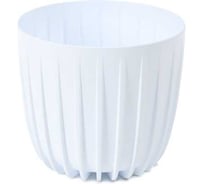 Кашпо SCHEURICH MIRA низкая d17.8, h15.6 см, 2.9л белый 072687