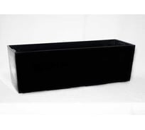 Цветник Scheurich BEGONIA 19x56x19.5 чёрный, с вкладышем 039182