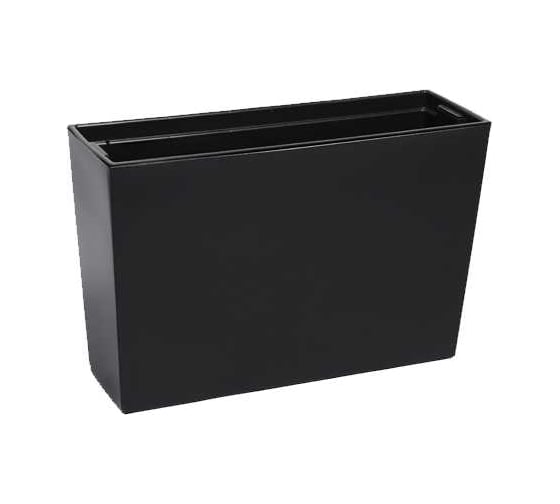 Цветник Scheurich WERBENA 19x56x36.5 чёрный, с вкладышем 039173