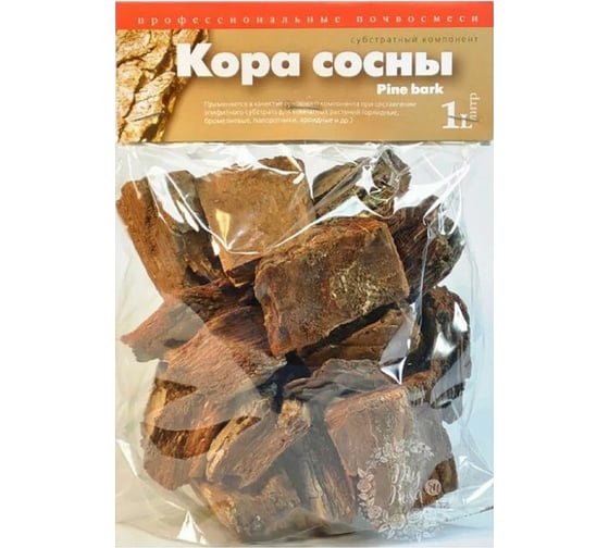 Кора сосны Сады Аурики ПРОФИ 1 л 050882 1