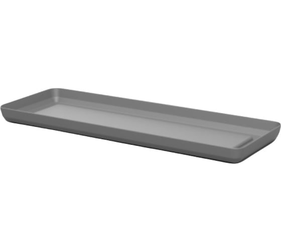 Поддон для балконного ящика BONA 60 см LAMELA Sp.z o. 814 антрацит 062909