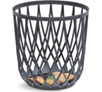 Корзина с джутовым мешком и веревкой Prosperplast Uniqubo IKUB55J-S433 44х45 см 064688