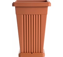 Горшок с поддоном Bama Piramide Spa 31906 40х59 см, 50 л, терракотовый 057480