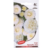 Семена Агрони Астра карликовая БЕЛАЯ 2892