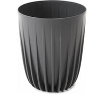 Кашпо LAMELA Sp.z o. MIRA ECO recycled 913 19х22.6 см, 2.4 л, антрацит 064813