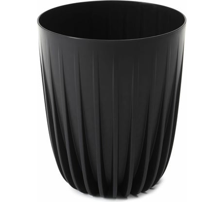 Кашпо LAMELA Sp.z o. MIRA ECO recycled 914 25х29.7см, 6.2 л, черное 064823