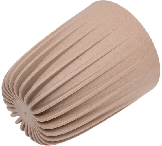 Кашпо LAMELA Sp.z o. MIRA ECO coffee 928 14.5х17 см, 1.5 л, кофе latte 064802