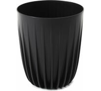 Кашпо LAMELA Sp.z o. MIRA ECO recycled 913 19х22.6 см, 2.4 л, черное 064811