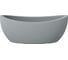Пластиковый горшок Scheurich Wave Globe Jardiniere декор Stony Grey форма 253 58х15 см, серый 59568 1