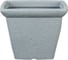 Пластиковый горшок Scheurich Gardo декор Stony Grey форма 291 34х27 см, серый 61144 1