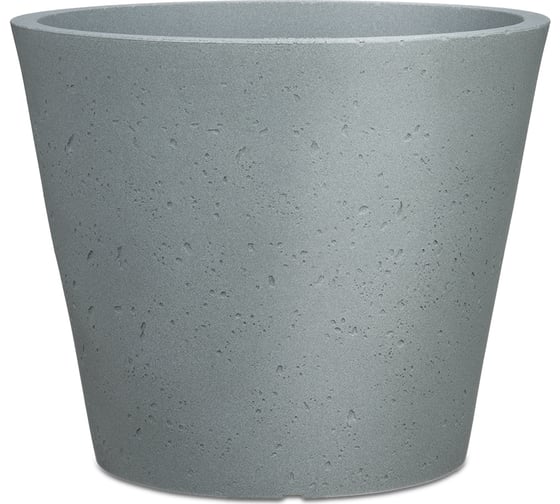 Пластиковый горшок Scheurich C-Cone Stony Grey 238 49х39 см, серый 58828 1