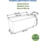Горшок цветочный Prosperplast Rato Case 500 балконный, коричневый DRTC500-440U 8