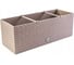 Горшок цветочный Prosperplast Rato Case 500 балконный, мокка DRTC500-7529U 1