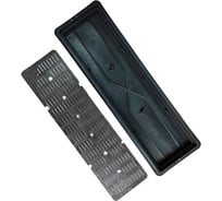 Поддон для рассадных кассет и горшков ЛЕТО 60x19x5см пластик, черный (22476) 3шт. 96984