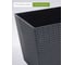 Горшок цветочный Prosperplast Rato Case 600 балконный, графит DRTC600-S433 7