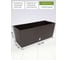 Горшок цветочный Prosperplast Rato Case 600 балконный, коричневый DRTC600-440U 3
