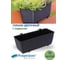 Горшок цветочный Prosperplast Ratolla PW 500 навесной, графит DRL500PW-S433 2