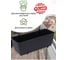 Горшок цветочный Prosperplast Ratolla PW 500 навесной, графит DRL500PW-S433 5
