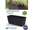 Горшок цветочный Prosperplast Ratolla PW 500 навесной, коричневый DRL500PW-440U 3