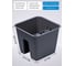 Горшок цветочный Prosperplast Ratolla Square 280, антрацит DRLB280-S433 3