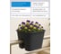 Горшок цветочный Prosperplast Ratolla Square 280, антрацит DRLB280-S433 6